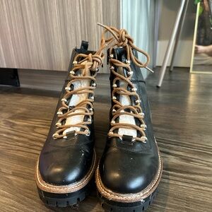 A New Day Leighton Sherpa Tongue Side Zip Hiking Boots